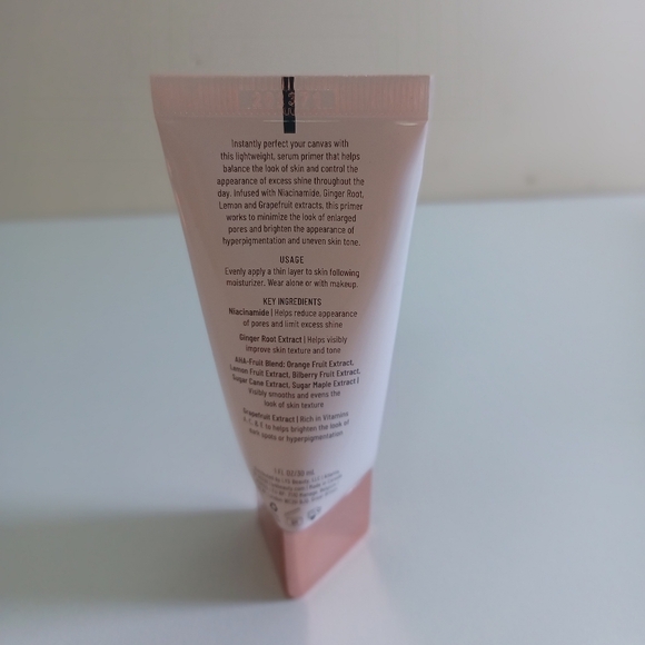 LYS Beauty Secure Skin Gripping Serum Primer Niacinamide AHA Balance Skin Pores - Picture 4 of 4